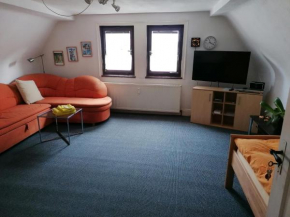Großes Gästezimmer mit Kühlschrank